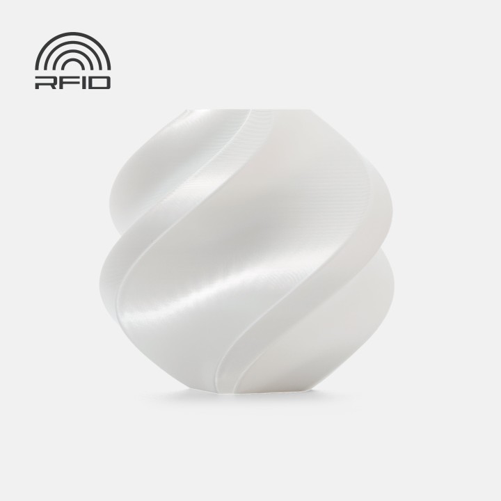 PLA Silk+ Bambu Lab – White (13110), filamento 1,75 mm