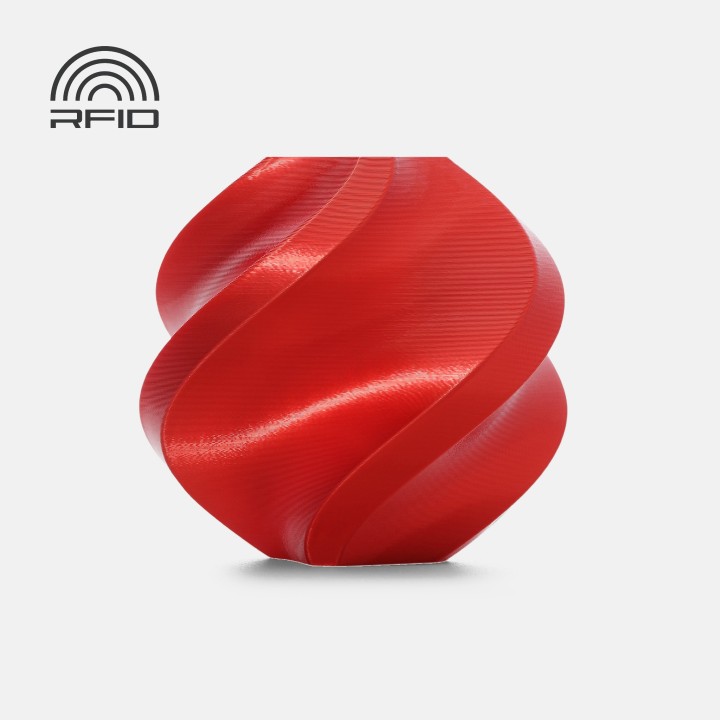 PLA Silk+ Bambu Lab – Candy Red (13205), filamento 1,75 mm